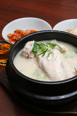 Korean Ginseng Chicken Soup, Samgyetang