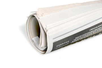 Rolled Newspaper