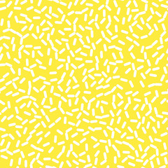 Retro Seamless Pattern in Memphis Style Design