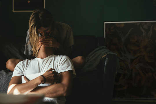 Lovely couple spending quality time together