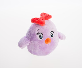 toy or chicken soft toy on the background.
