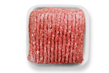 Ground Beef in Tray