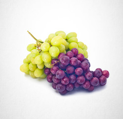 Grapes or fresh grapes on a background.
