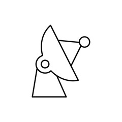 satellite icon illustration