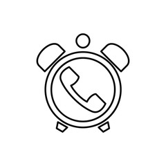 alarm icon illustration