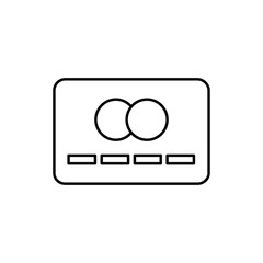 credit card icon illustration