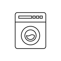 washing machine icon illustration