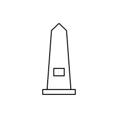 monument icon illustration
