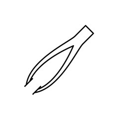tweezers icon illustration