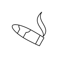 cigarette icon illustration