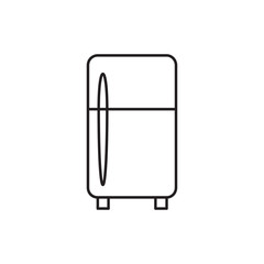 clean fridge icon illustration