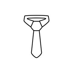 tie icon illustration