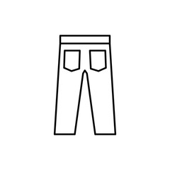 pants icon illustration