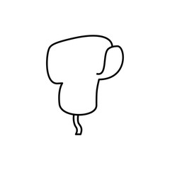winter hat icon illustration