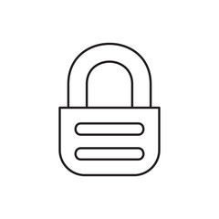 lock icon illustration