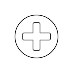 plus icon illustration