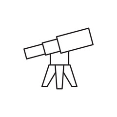 telescope icon illustration