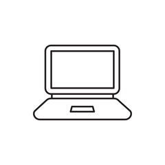 laptop icon illustration
