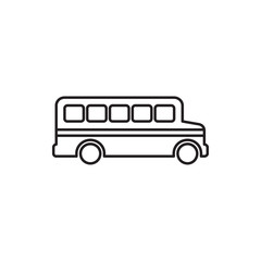 bus icon illustration