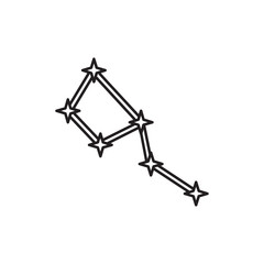 constellation icon illustration