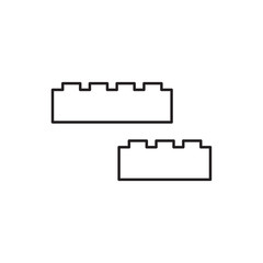 building block icon illustration