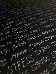 手書きの「ストレス」