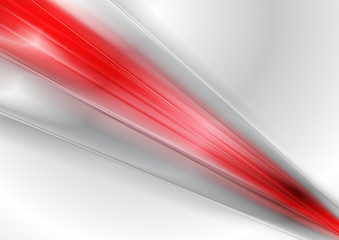 Bright red futuristic smooth stripe background