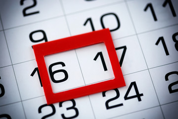 Background calendar texture