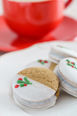 Christmas gingerbread cookies