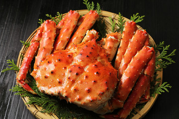 たらばがに　Red king crab © Nishihama