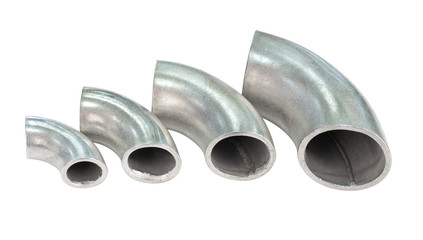 galvanized iron pipe bends