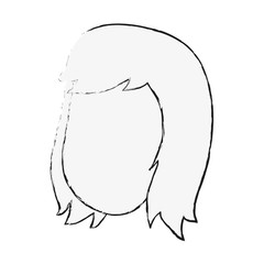 woman faceless cartoon icon vector illustration graphic design