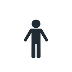 Child icon. Vector Illustration