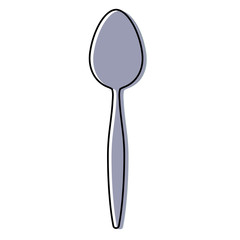 spoon vector illustration