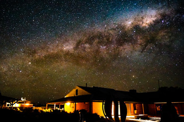 Fantastic night sky, Mungo National Park, Outback trip, New South Wales, Australia, 2013