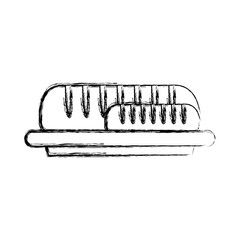 dish with bread icon