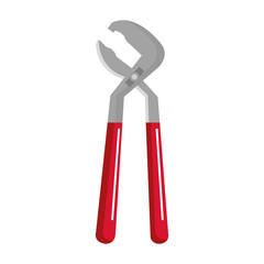 clamp tool isolated icon vector illustration design