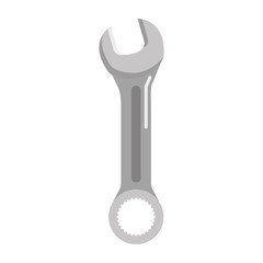 wrench key isolated icon vector illustration design