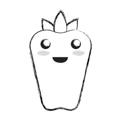 kawaii vegetables design concept