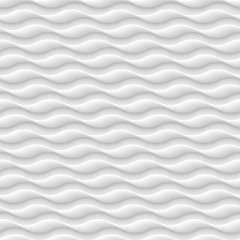 White seamless pattern,texture of abstract waves