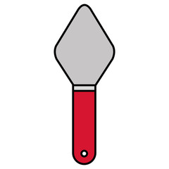 spatula tool isolated icon vector illustration design