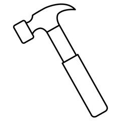 hammer tool isolated icon vector illustration design
