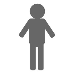 gender male silhouette human icon vector illustration design