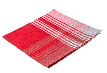 Napkins and kitchen towels of different colors