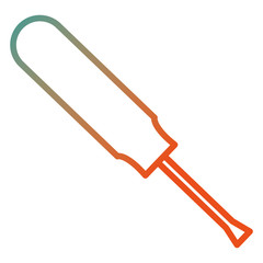 screwdriver tool isolated icon vector illustration design