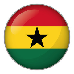 Icon representing Cameroon flag. Ideal for catalogs of institutional materials and geography