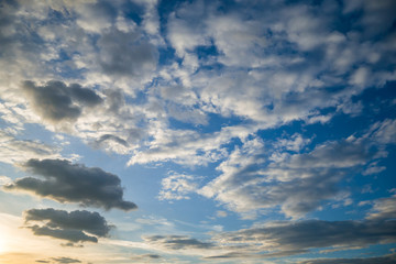 Fototapeta premium Sky with clouds