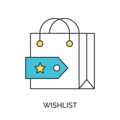 shopping wishlist icon