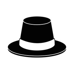 thanksgiving hat isolated icon vector illustration design