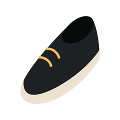 Shoe cartoon isolated icon vector illustration graphic design